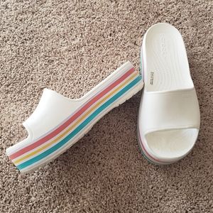 Croc Platform Slides